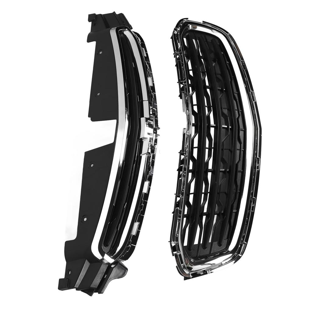 Kühlergrill-Set oben unten Chrom 94516090 95405770 Ersatz für Chevy Cruze J300 2015 bis 2016