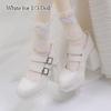 PU Leather Doll Shoes Fashion Play House Shoes Princess High Heels for 1/3 1/4 BJD 45/60cm Dolls