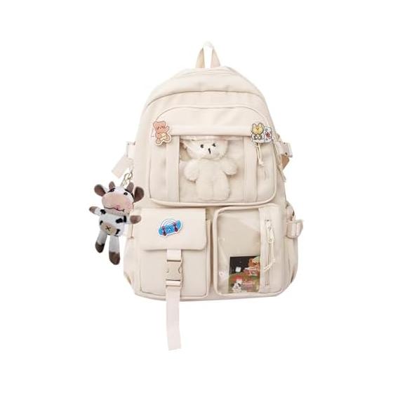 [NICOLE & DORIS] Ita backpack, cute backpack for girls, elementary school students, A4, large capacity, ita bag, transparent backpack, water