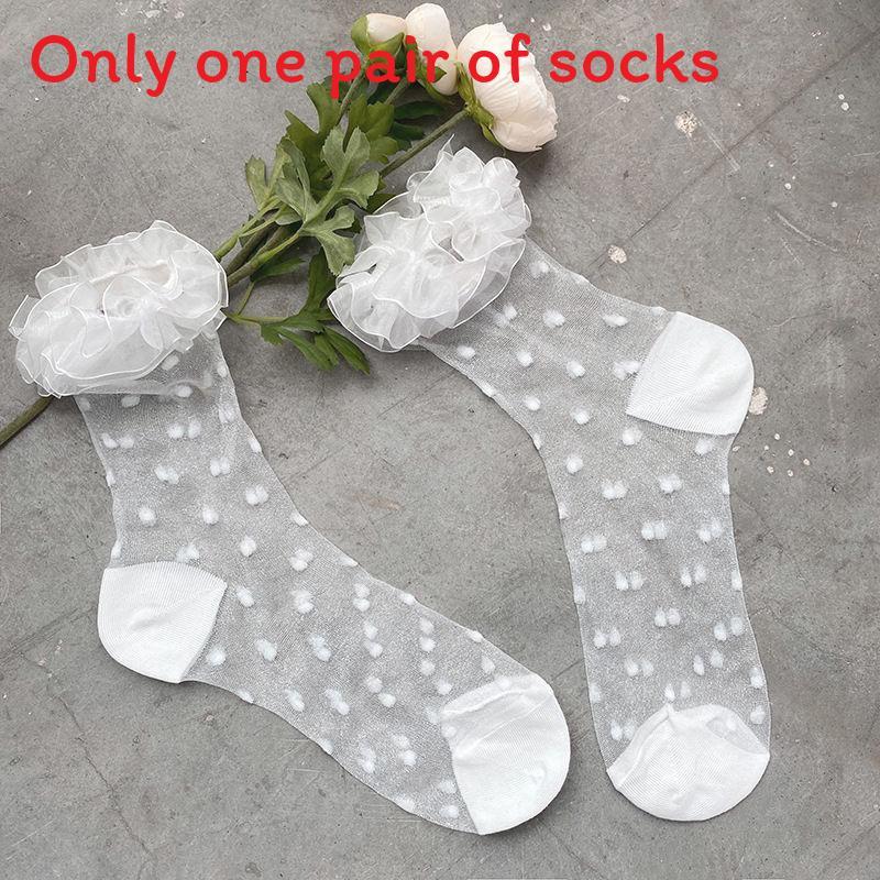 Themed Mesh Stockings With Transparent Design And Moisture Wicking For Women