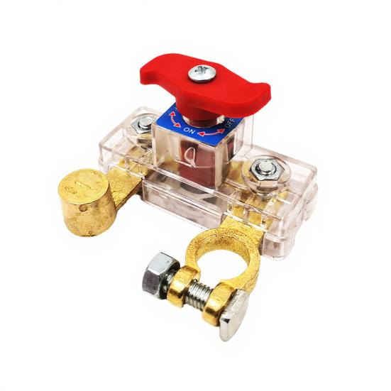 Battery Disconnect Switch Universal Power Cut Battery Disconnect Leak Off 12V/24V Universal Prevent Battery Protector Drain Automatic Manual