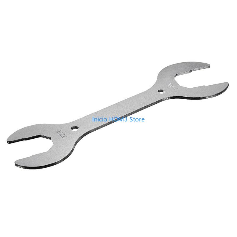 A5YD Dual End Wrench 30-40mm Opening Dual Use End Small Spanner for Car Bike Headset