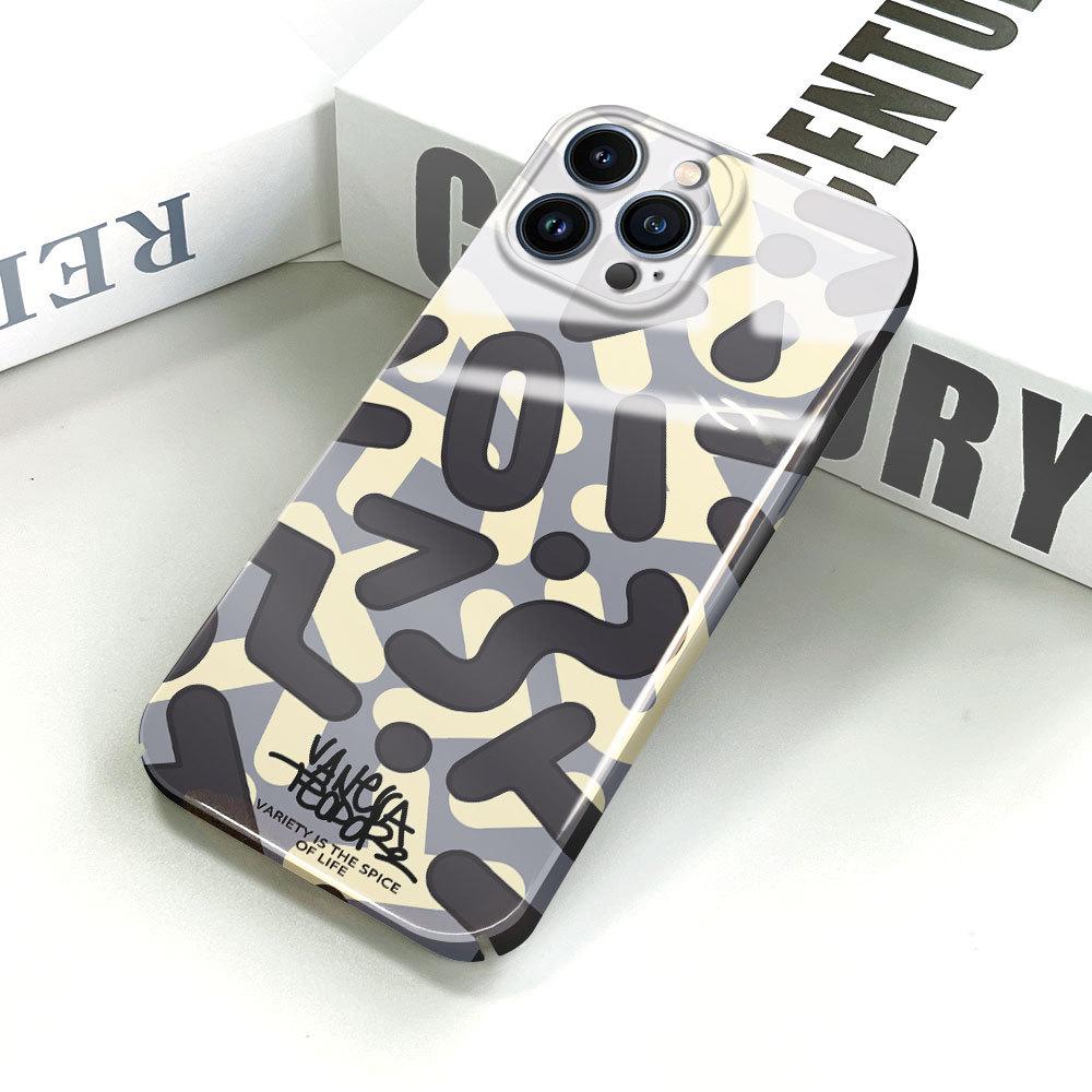 All-inclusive Film Phone Case Cartoon Fashion Design Hard Shell Full Cover Camera Protection Case for iPhone Samsung Xiaomi Poco Redmi Huawei Honor