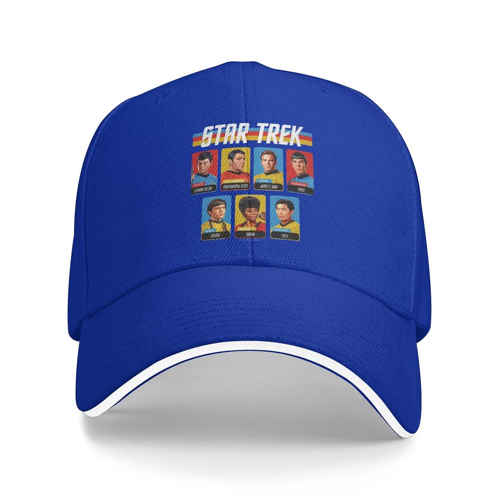 New Design Baseball Cap Stars Treks Original Series Retro Full Color For Unisex Golf Cap Casual Funny Movie Snapback Cap Gift