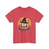 Penguin Witch T-Shirt | Halloween Penguin Pumpkin Bat Moonlight Tree Tee