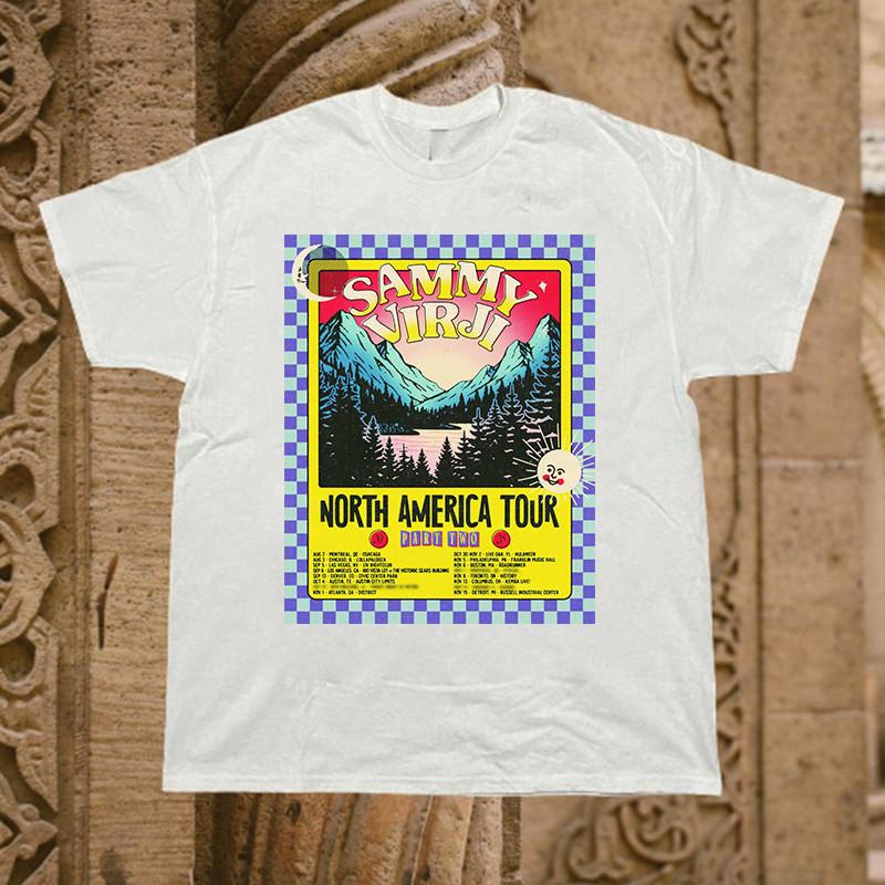 

Sammy Virji NORTH AMERICA TOUR PART 2 T Shirt Full Size S-5XL Unisex T-Shirt L