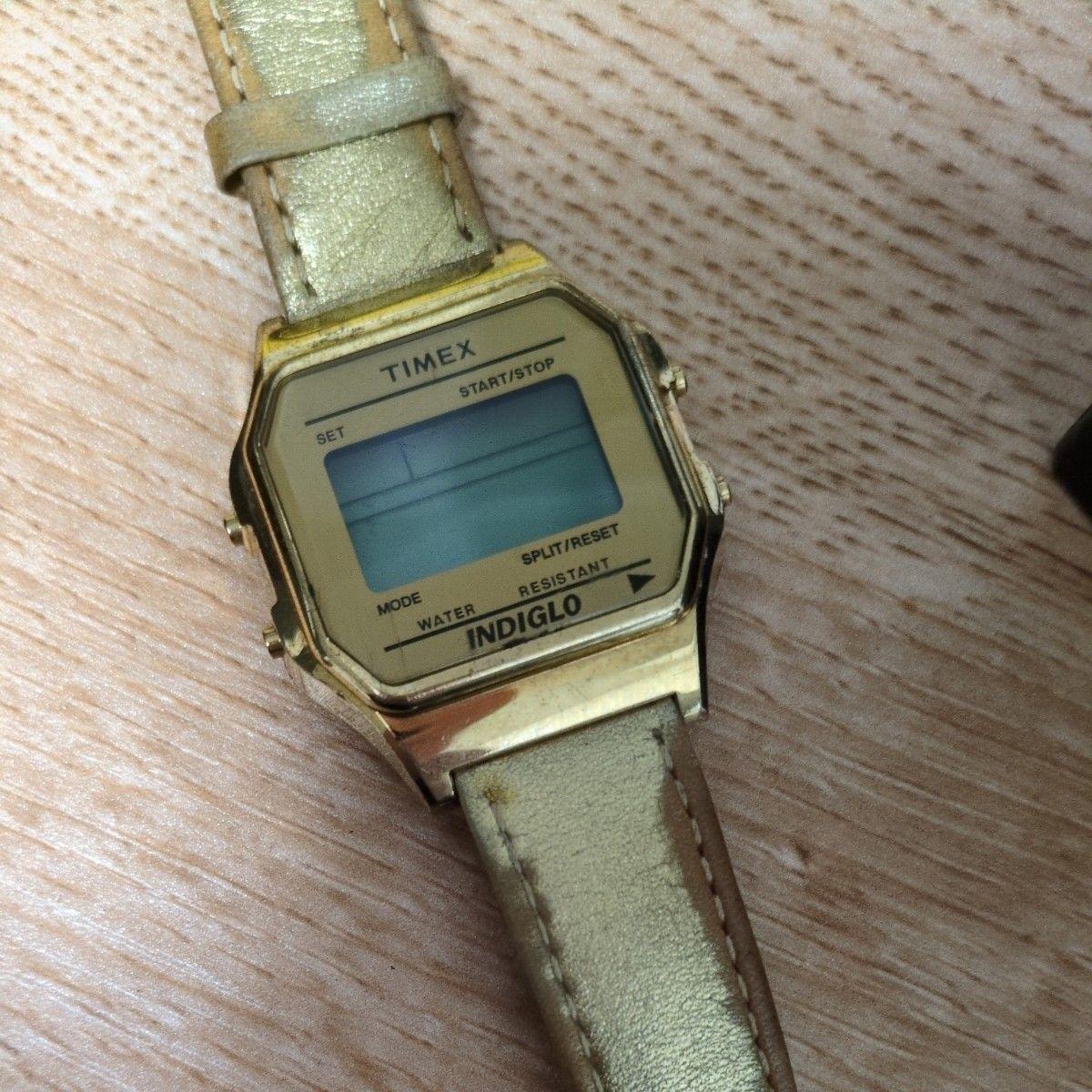 TIMEX INDIGLO Timex Indiglo Digital Watch Gold