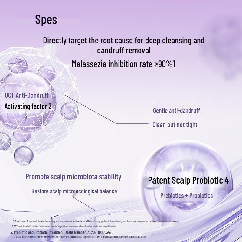 Spes Sea Salt Hyaluronic Acid Anti-Dandruff Volumizing Shampoo 500ml