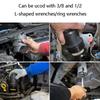 Car Accessories Oil Filter Wrench 3 Jaws 2 Ways Repairing Tool Adjustable Spanner Remover Auto Tool