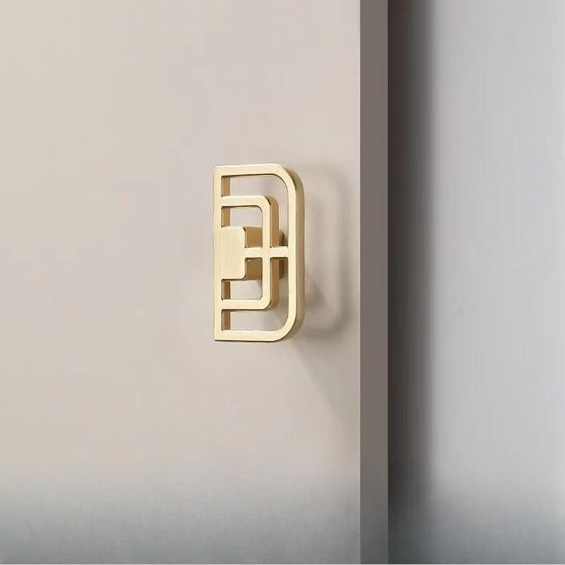 New Chinese Style, Wardrobe Door Handles, Cabinet Door Handles, Drawer Shoe Cabinet Handles, Extended, Paired, Furniture Hardware