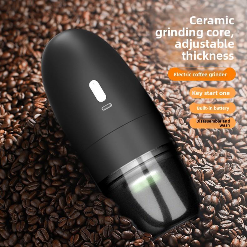 USB Portable Electric Coffee Grinder Italian Hand-brewed Coffee Bean Grinder Home Coffee Grinder Automatic