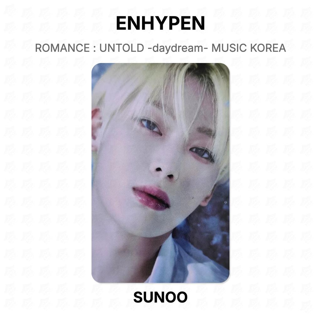 ENHYPEN ROMANCE : UNTOLD -daydream- MUSIC KOREA Oficiální fotokarta