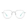 Ultra-light Polygonal Decorative Eyeweae Men Retro Fashion Pure Titanium Optical Prescription Glasses Frame Women