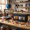 Niewytykany 3D Filament Storage Box Widoczny Składany Pojemniki na Pył Wielofunkcyjny Uchwyt na Akcesoria do Druku 3D
