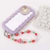 Wrist Chain Cell Phone Chain Pearl Mobile Phone Lanyard Crystal Bead Phone Strap  Women/Lady/Girl