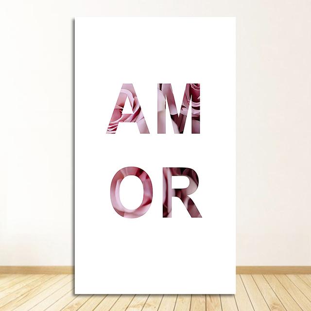 

Роза с перьями в скандинавском стиле, настенное искусство, печать на холсте, картина, современный декор для гостиной, скандинавский символ любви, постер 21cm×30cm NoFrame