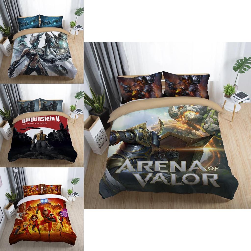 Premium 3d The Legend Of Zelda Duvet Cover Comforter Set For Kids Featuring Classic Design