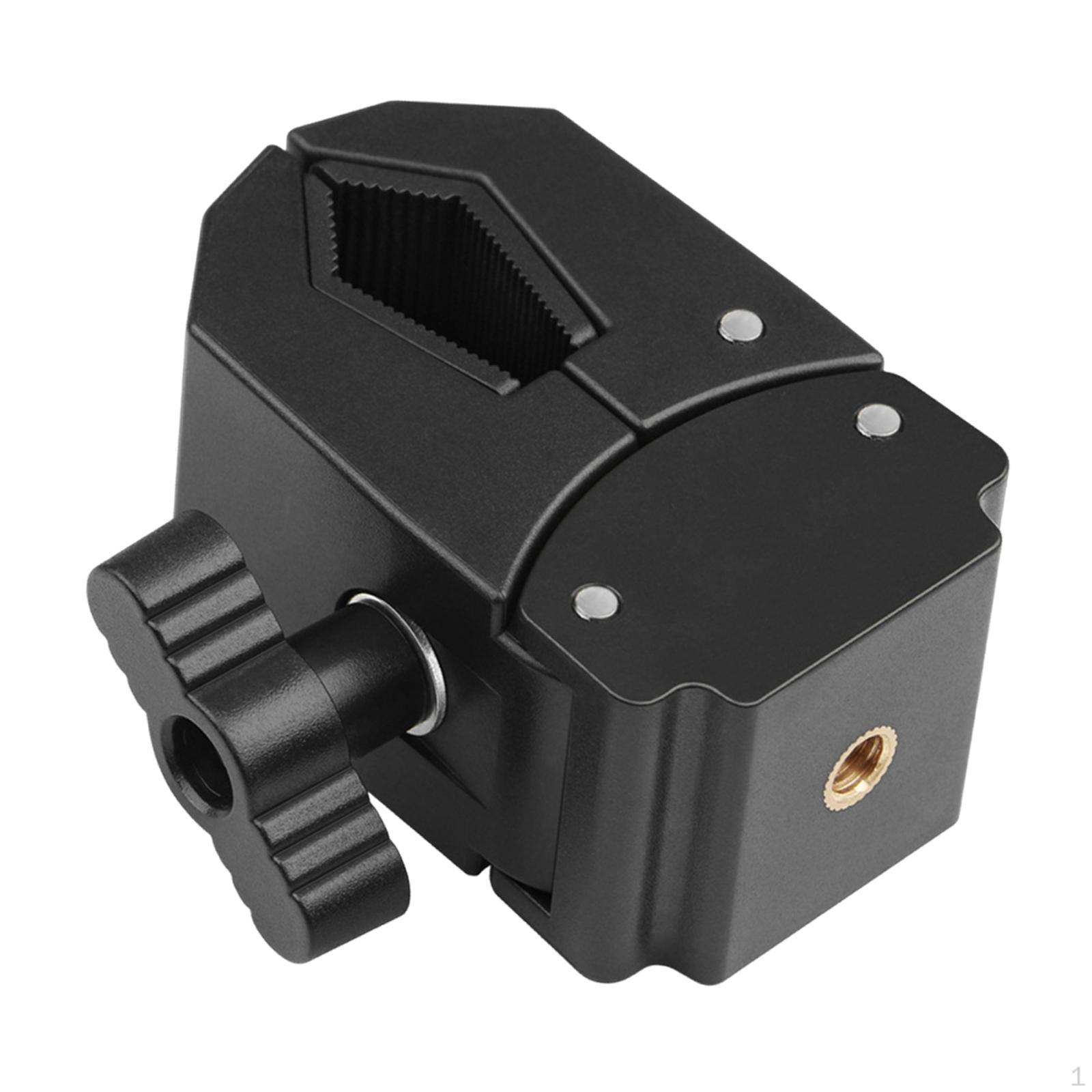 

Clamp for Tripod Tube Mount, Desk Attachment 1.3-4.7 Cm Tubes, Video Accessory Style B