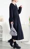 Gold Japan Plus Size Long Winter Size Black Fem-548 Women's Dress, Sleeve, Knit, Lamé, Stretchy, Outfit, Fall, Winter, Spring, 4L,