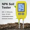 NPK Soil Temperature Sensor Nitrogen Phosphorus Potassium Nutrient Detector Fertility Meter Tester Greenhouse Garden