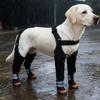 Waterproof Dog Suspender Boots Non-Slip Puppy Paws Protector Easy To Wear Pet Rain Shoes  Winter