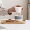 Ceramic Tea Water Separation Office Cup Travel Tea Set Camping Portable Chinese Cup Kung Fu Cups Teacup Tea Ceremony Accessories