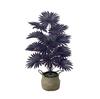 Artificial Halloween Decoration Mysterious Purple Sunflower Vine For Indoor And Outdoor Setup