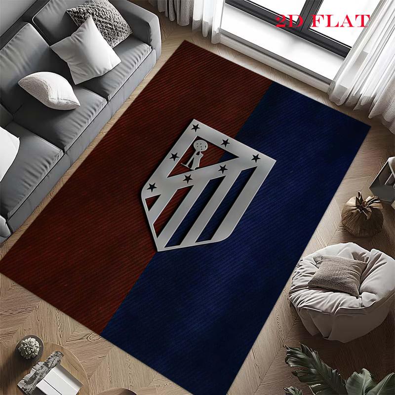 Atleti  Carpet Rug for Living Room Bedroom Home Sofa Decoration,Kids play Nonslip Floor Mat