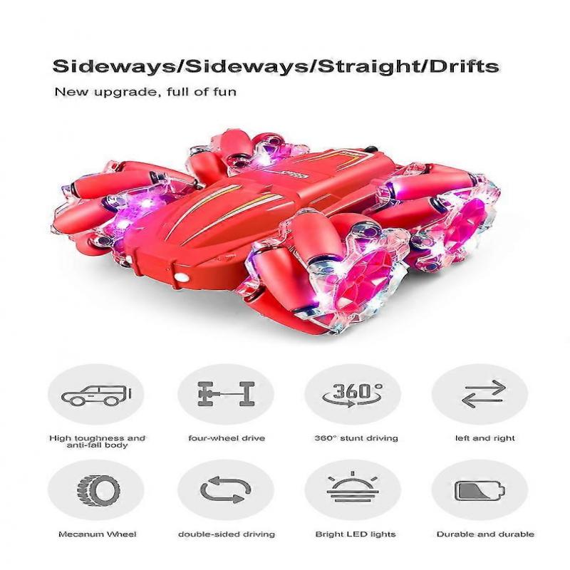 RC Cars Stunt Car Remote Control Car 360 Flips Rotating 4WD Outdoor Indoor Toy Present Gift for Boys/Girls,Rechargeable