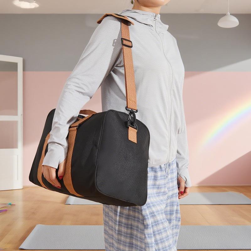 Duffelová taška, cestovní taška, zavazadlová taška, velká kapacita, na služební cesty, lehká, lze umístit na madlo, taška z oxfordské tkaniny, styl přes tělo