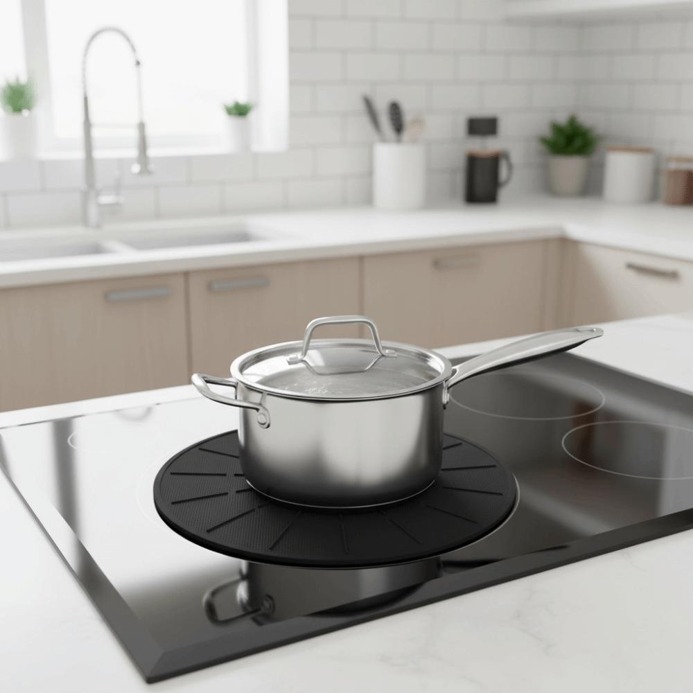 Scratch Resistant Induction Stove Protection Cover Round Pot Mat Induction Cook-top Mat Home