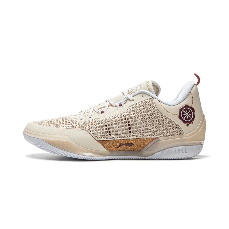 

Li-Ning Wade 808 4 Ultra Men s Low-top Basketball Shoes Custard Ash ABAU065-5 47.5