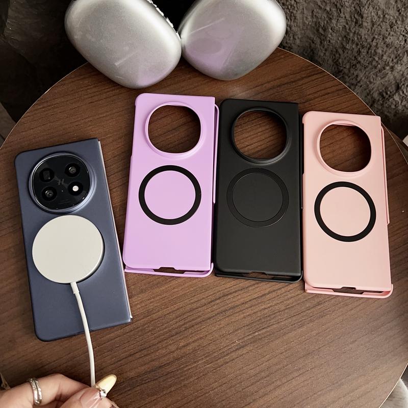Para OPPO Find N5 Funda Magnética Tacto Piel Mate Plegable Soporte para Carga Inalámbrica para OPPO Find N 5