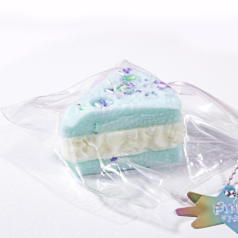 Süßes kuchenförmiges Squishy Fidget Toy Weich Langsam aufsteigend Pastell-Macaron-Farben Zur Stressbewältigung Zuhause Büro Kinder Spiel