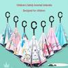 Nanjiao Hands-Free Double-Layer Cartoon Straight Umbrella