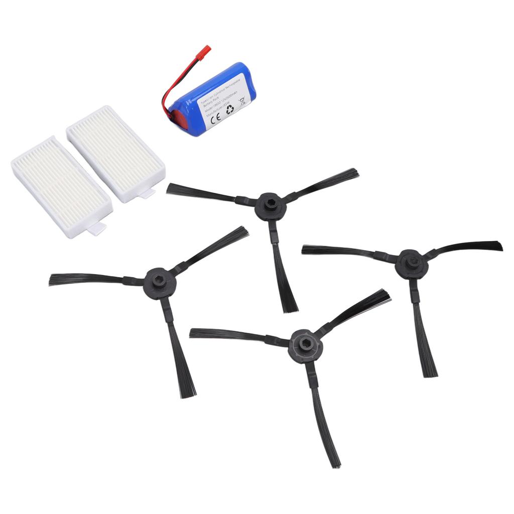18650 2600mAh Lithium Ion Battery with Side Brush Filter for ILIFE for CEN250 Vacuum Cleaner