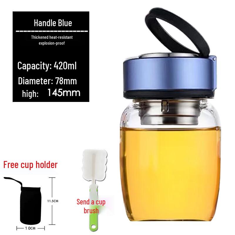 Shangqi Portable Glass Tea Infuser Cup