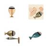 Exquisite Professional Mermaid Makeup Brushes Set With Luxurious Foundation And Powder Brush