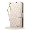 For Samsung Galaxy A57 A56 5G A54 A53 A52 A51 A71 4G A50 A30S Crossbody Wallet Case, Quilted Zip Pocket Card Holder Flip Cover