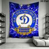 Dynamo Moscow Victory Wall Hanging Printed Fabric Blanket Decorative Tapestries for Bedroom Living Room Home Decor