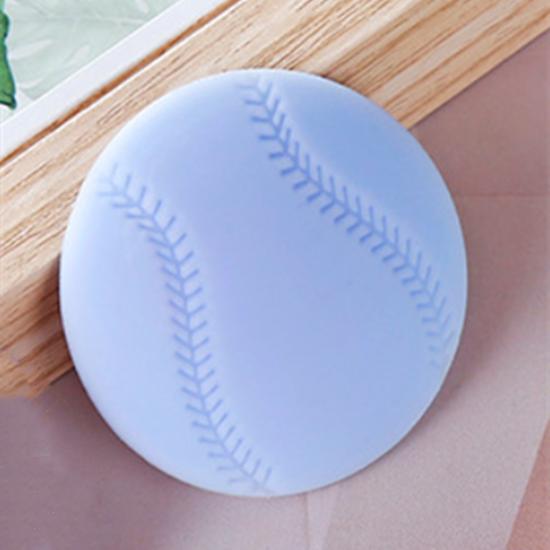 1 Pc Transparent Soft Silicone Wall Protector Self-adhesive Door Handle Bumper Protective Plug Non-slip Round Doors Stop Muffler