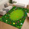 1pc Fresh Floral Flowers Print Area Rug Floor Carpet for Bedroom, Living Room, Kitchen Garden, Balcony, Sunroom Decor