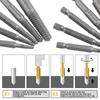5pc Hex Handle Broken Head Screw Removal Tool 60mm Black Electric Hex Screw Removal Tool Set Cover Manual Screwdriver