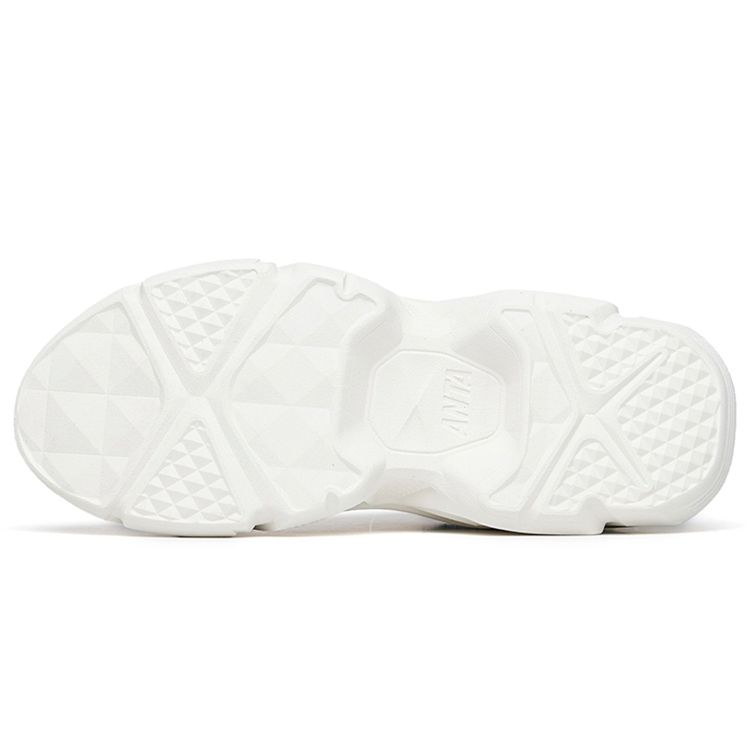 Anta Comfortable Sports Shoes With Shock Absorption And Slip Resistance Women Sneakers White Black 122238887-2