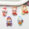 Small Festive Resin Figurines: DIY Accessories for Phone Cases, Magnets & Keychains