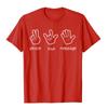 Peace Love Massage T-Shirt Funny Quote Gift For Therapist Classic Tees For Unisex Graphic Cotton Top T-Shirts Casual