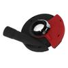 5 In Power Grinding Dust Shroud Iron PA66 Red Black Wearproof Surface Grinding Shroud for 125 150
