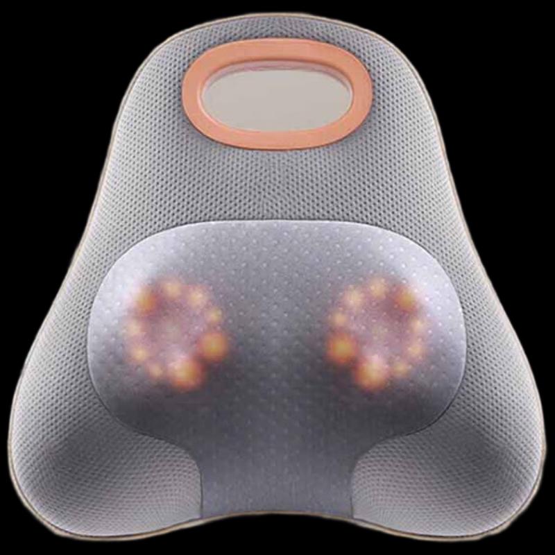 CHIGO Multi-functional Neck and Back Massage Pillow CN plug (adapter included)