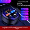 Bluetooth FM Transmitter Car MP3 Player with Dual USB QC3.0 Charger