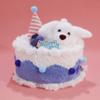 Ours en peluche pour enfants et cadeaux d'anniversaire, avec rembourrage en polyester doux.